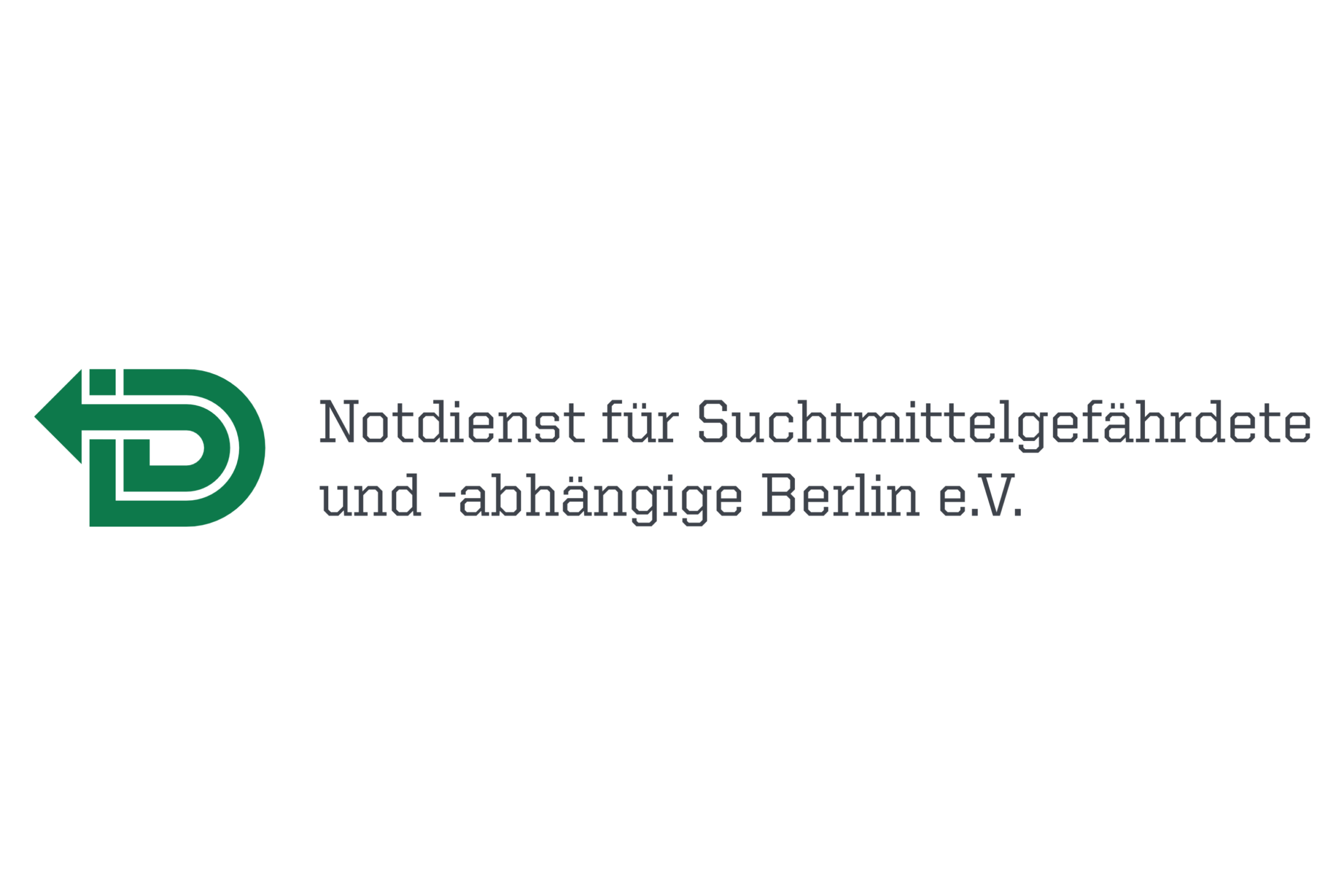 Logo Notdienst für Suchtmittelgefährdete und -abhängige Berlin e.V.
